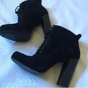 Nine West suede bootie